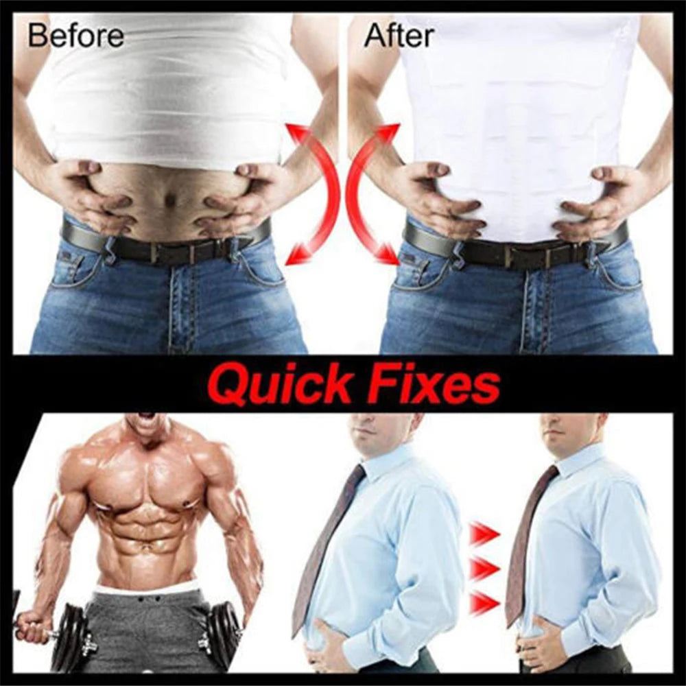 Classix Men Body Toning T-Shirt Slimming Body