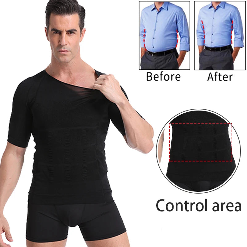 Classix Men Body Toning T-Shirt Slimming Body