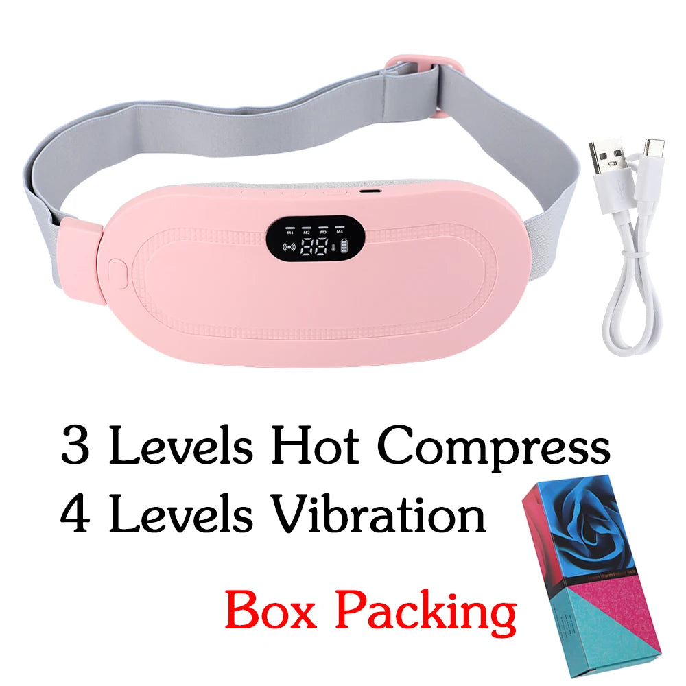 Electric Heating Waist Abdominal Menstrual Massage Belt