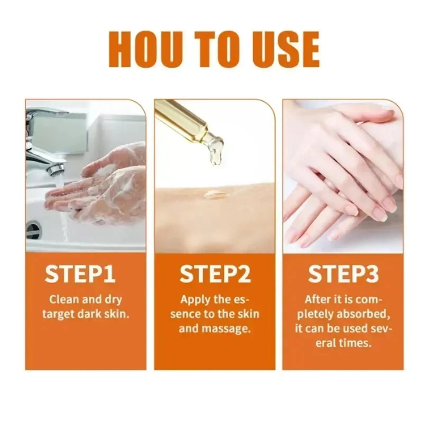Dark Knuckles /Serum Elbows Hand Knuckle Stains Remover Essence