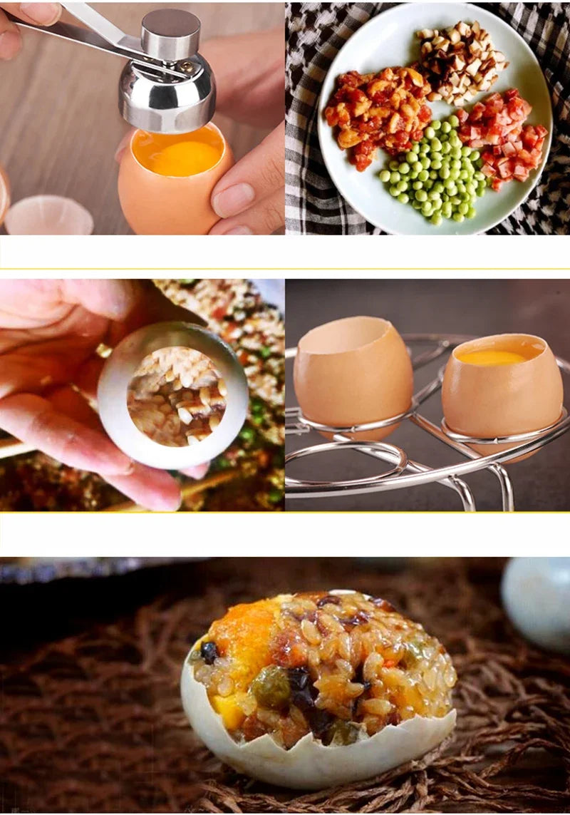 Stainless Steel Egg Topper Cutter